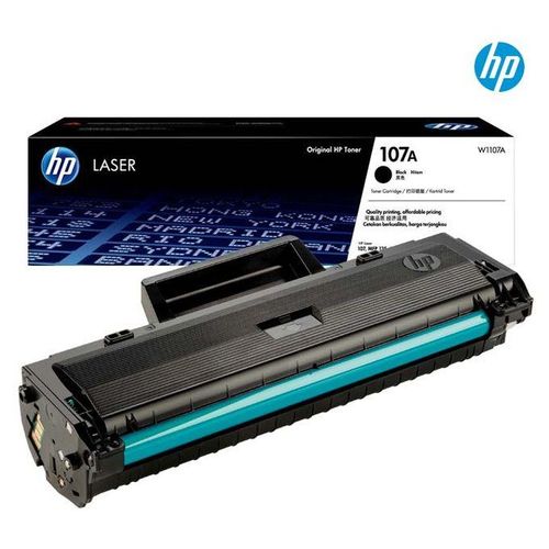 HP 107A Black Original Laser Toner Cartridge W1107A