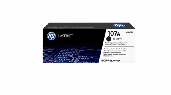 HP 107A Black Original Laser Toner Cartridge W1107A