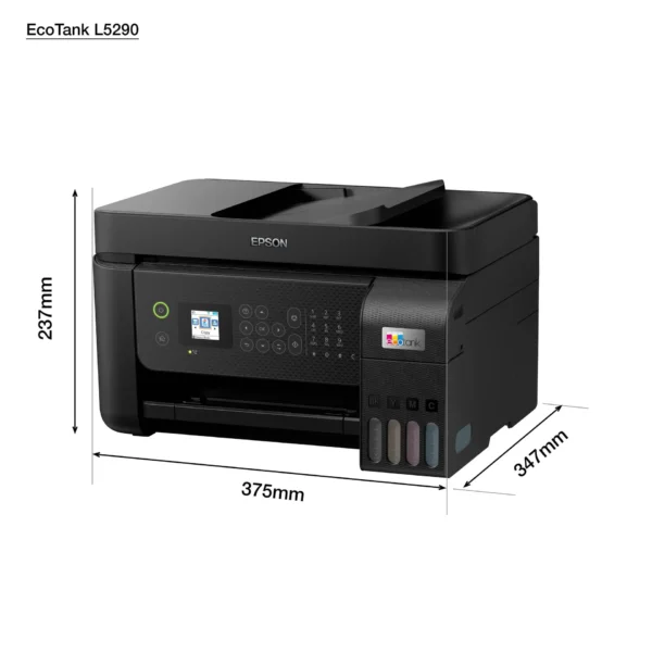 5290 1 Epson EcoTank L5290 – A4 all‑in‑one Wi‑Fi ink‑tank printer with ADF