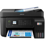 5290 11 • Multifunction printer Print, copy, scan, fax wirelessly with LCD screen • Ultra-low-cost printing Save up to 90% on printing costs2 • Up to 3 years of ink in the box3 Includes 8,100 pages in black and 6,500 in colour4 • Hassle-free ink tank system Enjoy mess-free refills with key-lock bottles and front-facing tanks • Epson Smart Panel app Wirelessly set up, monitor, print, scan, copy and more from your smart device5