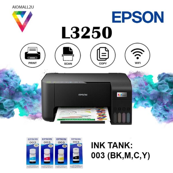 epson l3250 l Epson L3250 Scan/Print/Copy Wifi Enabled Printer